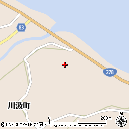 北海道函館市川汲町335周辺の地図