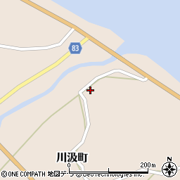 北海道函館市川汲町791周辺の地図