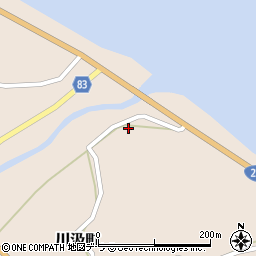 北海道函館市川汲町379周辺の地図