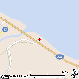 北海道函館市川汲町347周辺の地図