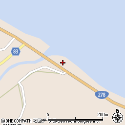 北海道函館市川汲町346周辺の地図