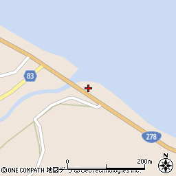北海道函館市川汲町370周辺の地図