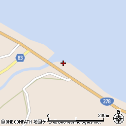 北海道函館市川汲町371周辺の地図