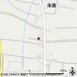 北海道北斗市市渡400-13周辺の地図