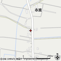 北海道北斗市市渡378周辺の地図