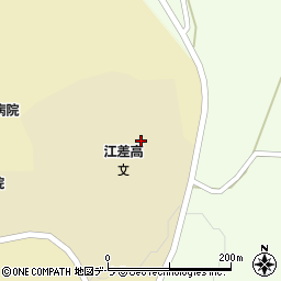 北海道江差高等学校周辺の地図