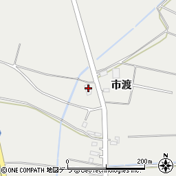 北海道北斗市市渡383-1周辺の地図