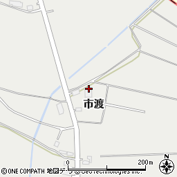 北海道北斗市市渡951周辺の地図