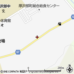 北海道檜山郡厚沢部町新町128周辺の地図