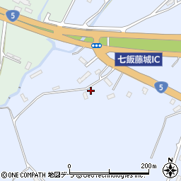 北海道亀田郡七飯町藤城40-7周辺の地図