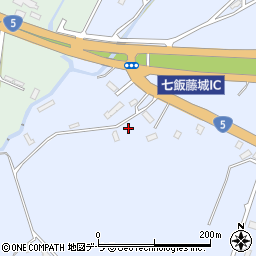 北海道亀田郡七飯町藤城40周辺の地図