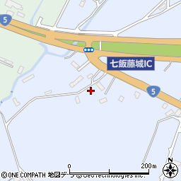 北海道亀田郡七飯町藤城40-8周辺の地図