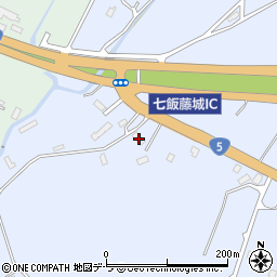 北海道亀田郡七飯町藤城40-4周辺の地図