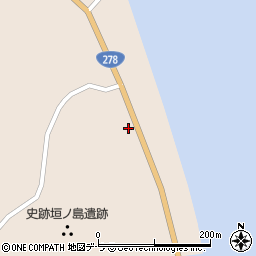 北海道函館市臼尻町102周辺の地図