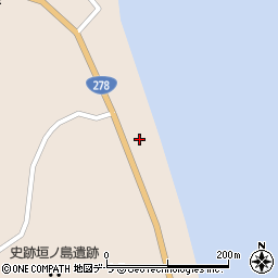 北海道函館市臼尻町110周辺の地図