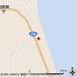 北海道函館市臼尻町121周辺の地図
