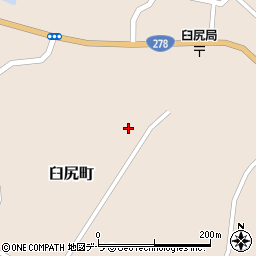 北海道函館市臼尻町366周辺の地図