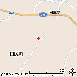 北海道函館市臼尻町366-1周辺の地図