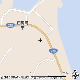 北海道函館市臼尻町136周辺の地図