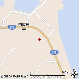北海道函館市臼尻町395周辺の地図