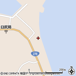 北海道函館市臼尻町130-27周辺の地図