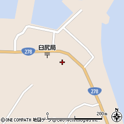 北海道函館市臼尻町394周辺の地図