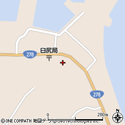 北海道函館市臼尻町394-3周辺の地図