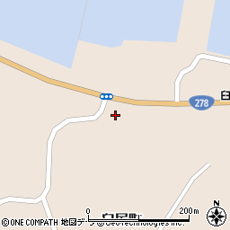 北海道函館市臼尻町224-1周辺の地図