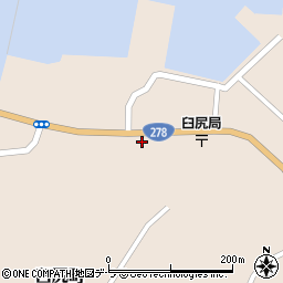 北海道函館市臼尻町185周辺の地図