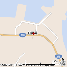 北海道函館市臼尻町166周辺の地図
