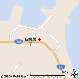 北海道函館市臼尻町155周辺の地図