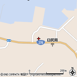 北海道函館市臼尻町178周辺の地図