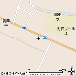 北海道檜山郡厚沢部町鶉町232周辺の地図