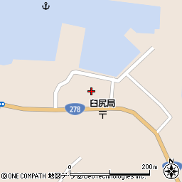 北海道函館市臼尻町154-12周辺の地図