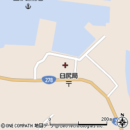北海道函館市臼尻町154周辺の地図