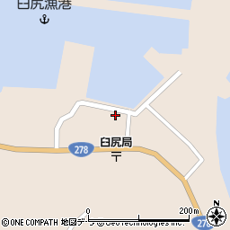 北海道函館市臼尻町154-17周辺の地図