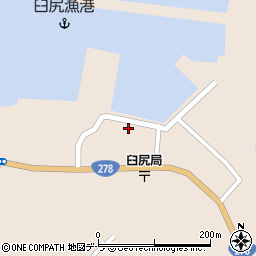北海道函館市臼尻町154-1周辺の地図
