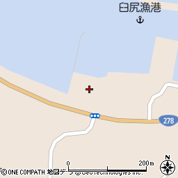 北海道函館市臼尻町750周辺の地図