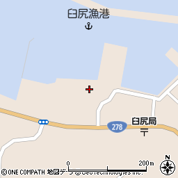 北海道函館市臼尻町154-2周辺の地図