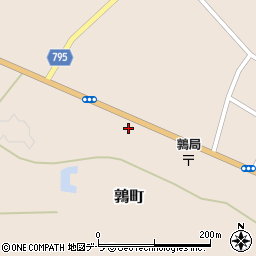 北海道檜山郡厚沢部町鶉町31周辺の地図