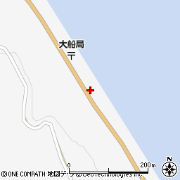 北海道函館市大船町177周辺の地図