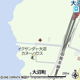北海道亀田郡七飯町大沼町61周辺の地図
