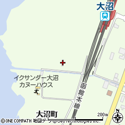 北海道亀田郡七飯町大沼町56周辺の地図