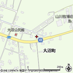 北海道亀田郡七飯町大沼町711周辺の地図