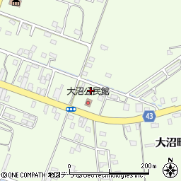 北海道亀田郡七飯町大沼町700周辺の地図