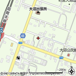 北海道亀田郡七飯町大沼町675周辺の地図