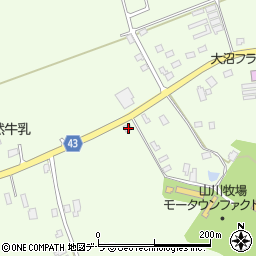 北海道亀田郡七飯町大沼町887周辺の地図