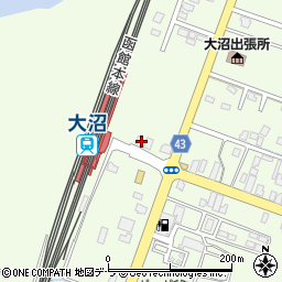 北海道亀田郡七飯町大沼町661-1周辺の地図