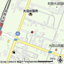 北海道亀田郡七飯町大沼町648周辺の地図