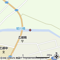 姫川橋周辺の地図